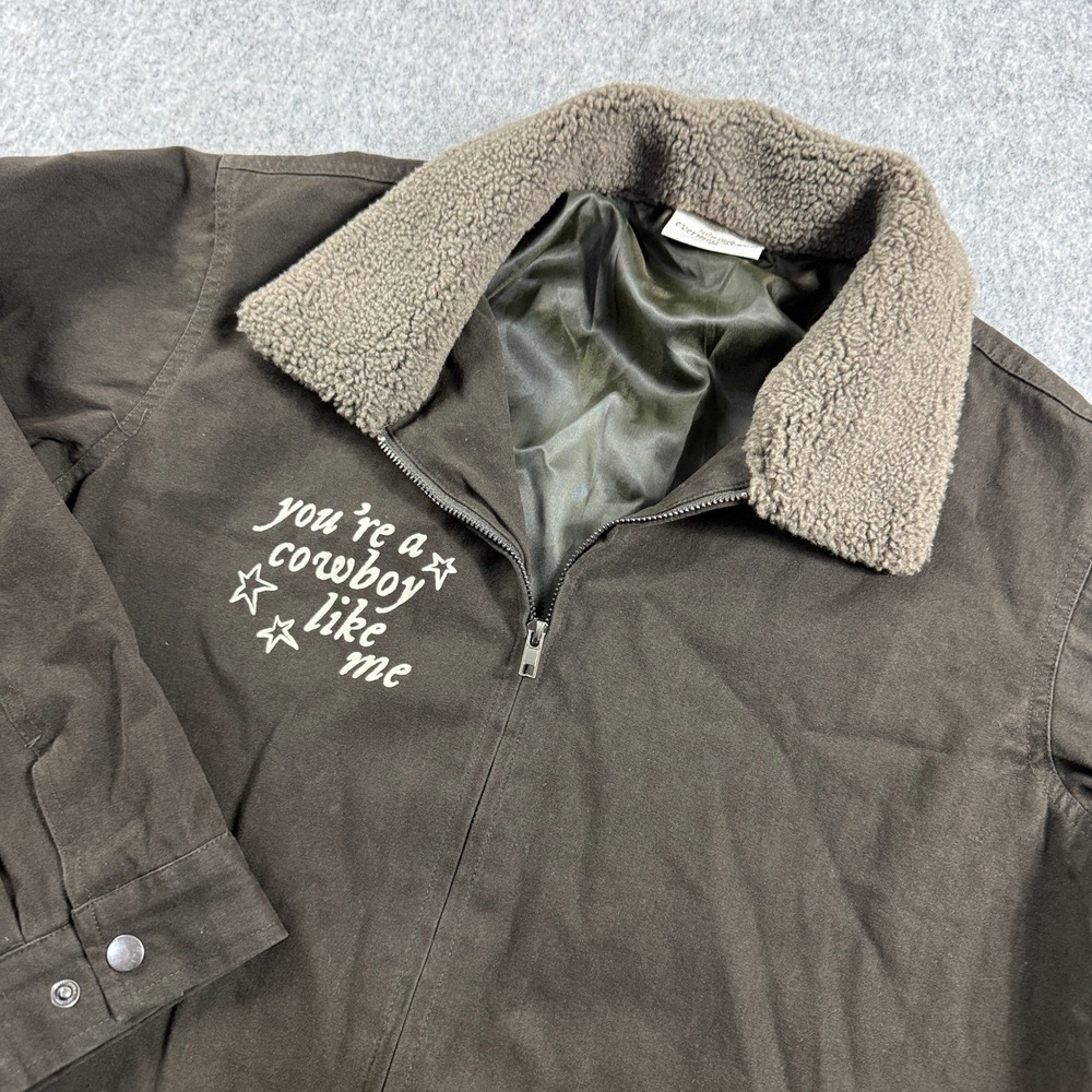 Taylor Swift Evermore Bandit Cowboy Like Me Work Jacket Medium